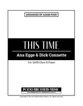 This Time SATB choral sheet music cover